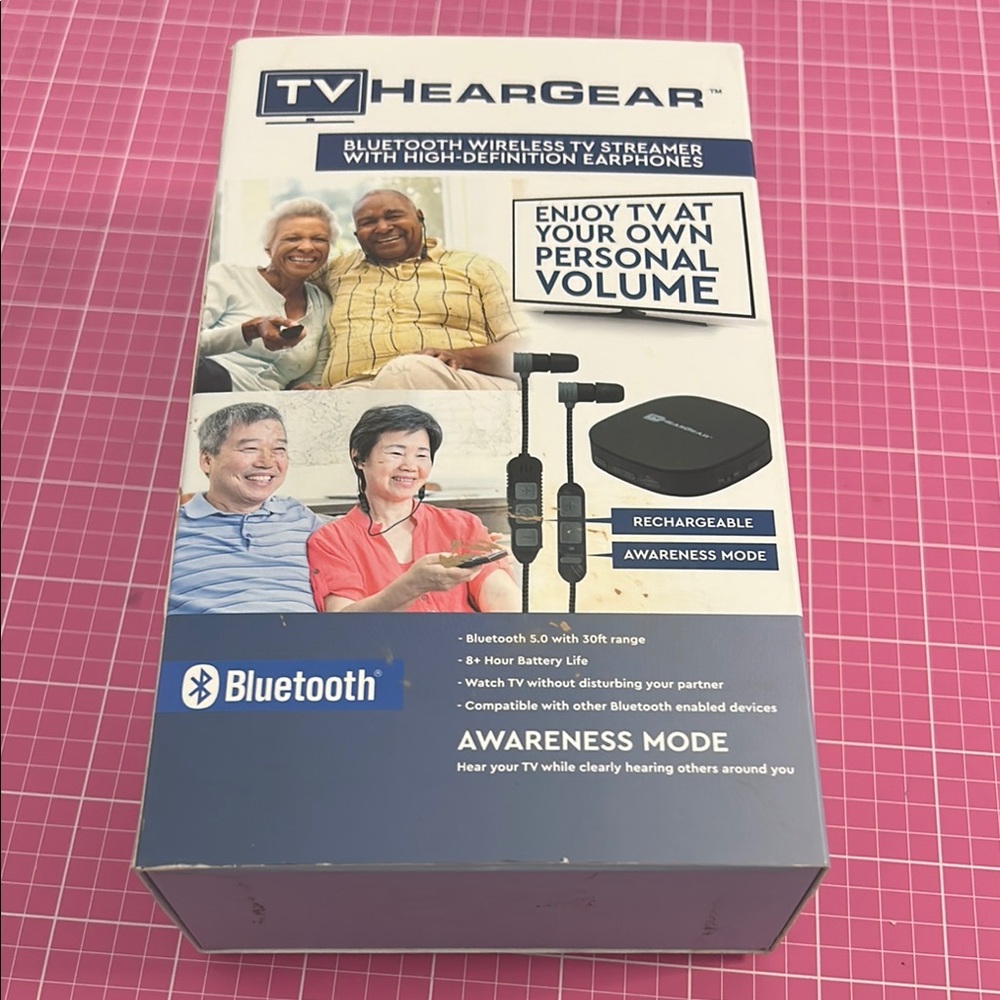 TV HearGear Bluetooth Earphones